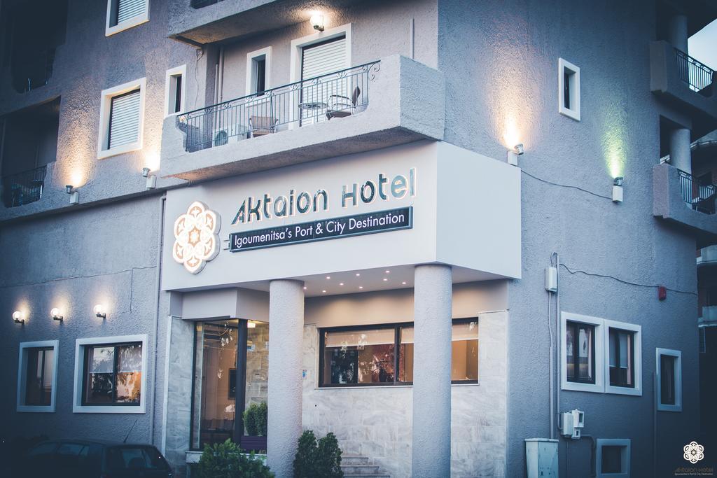 Aktaion Hotel Игуменица Экстерьер фото