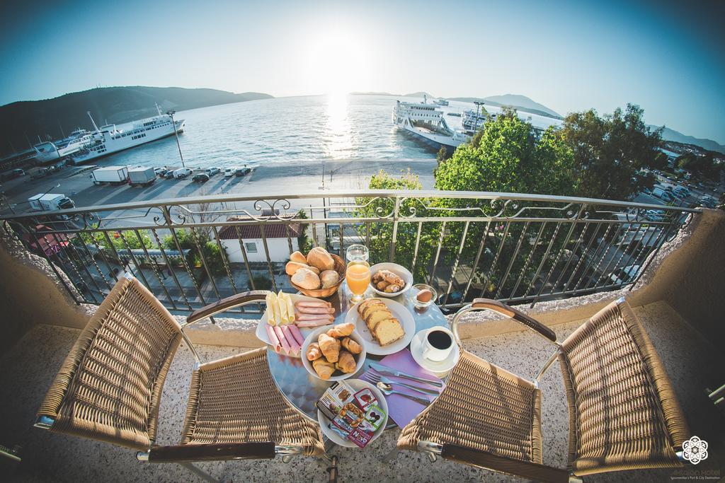 Aktaion Hotel Игуменица Экстерьер фото